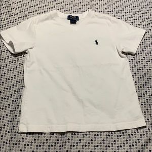 Ralph Lauren Polo v-neck short sleeved shirt.